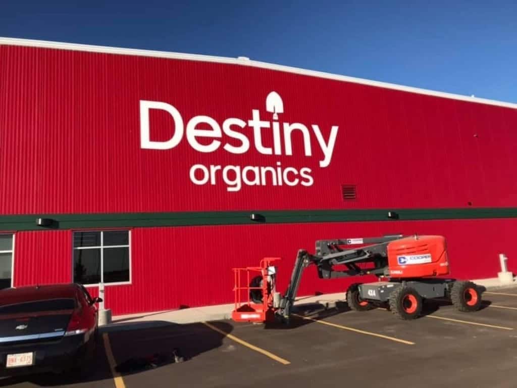 Professional large-scale, third party graphic installations by Performance Signs, Edmonton AB